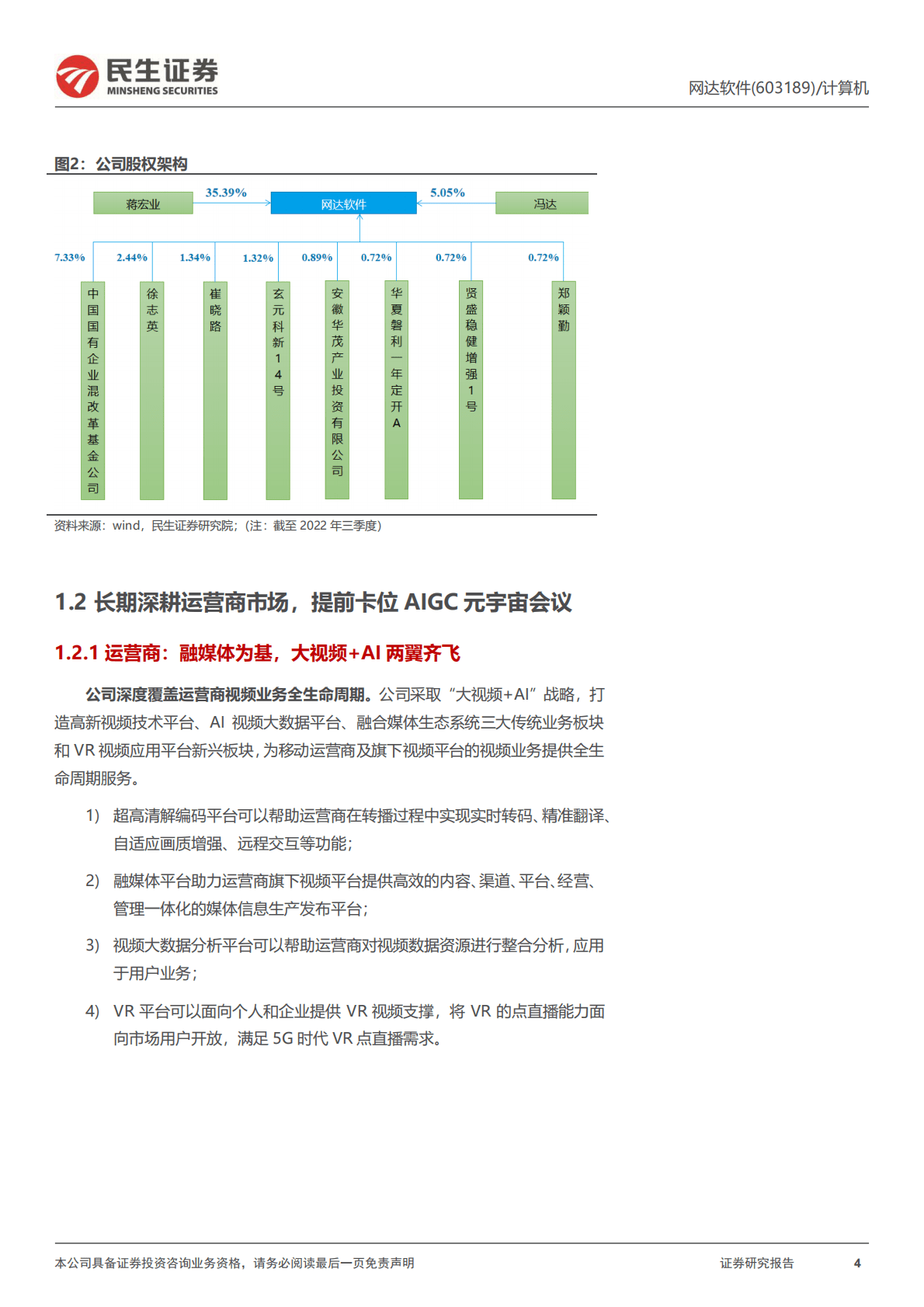 网达软件-深度报告：大视频时代运营商AIGC龙头 第4页