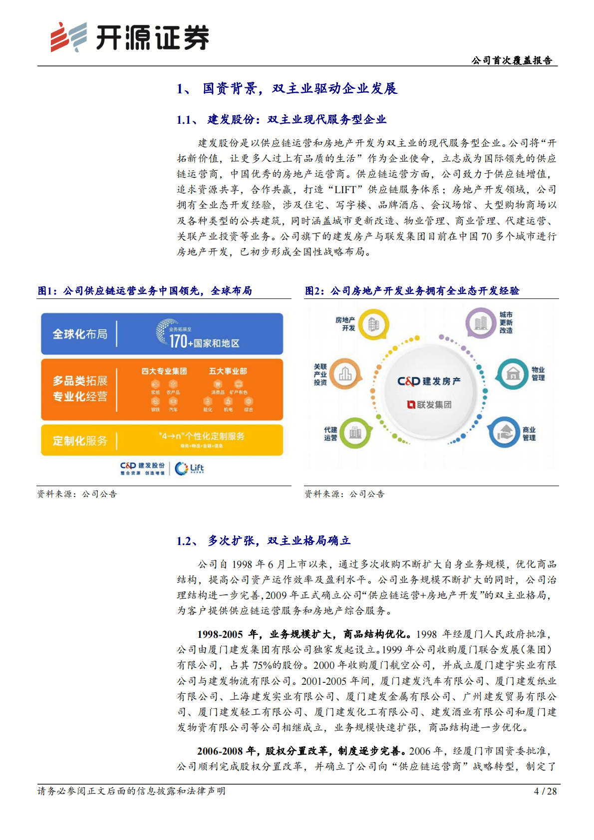建法股份-公司首次覆盖报告：住宅深耕核心城市群，供应链业务持续增长 第4页