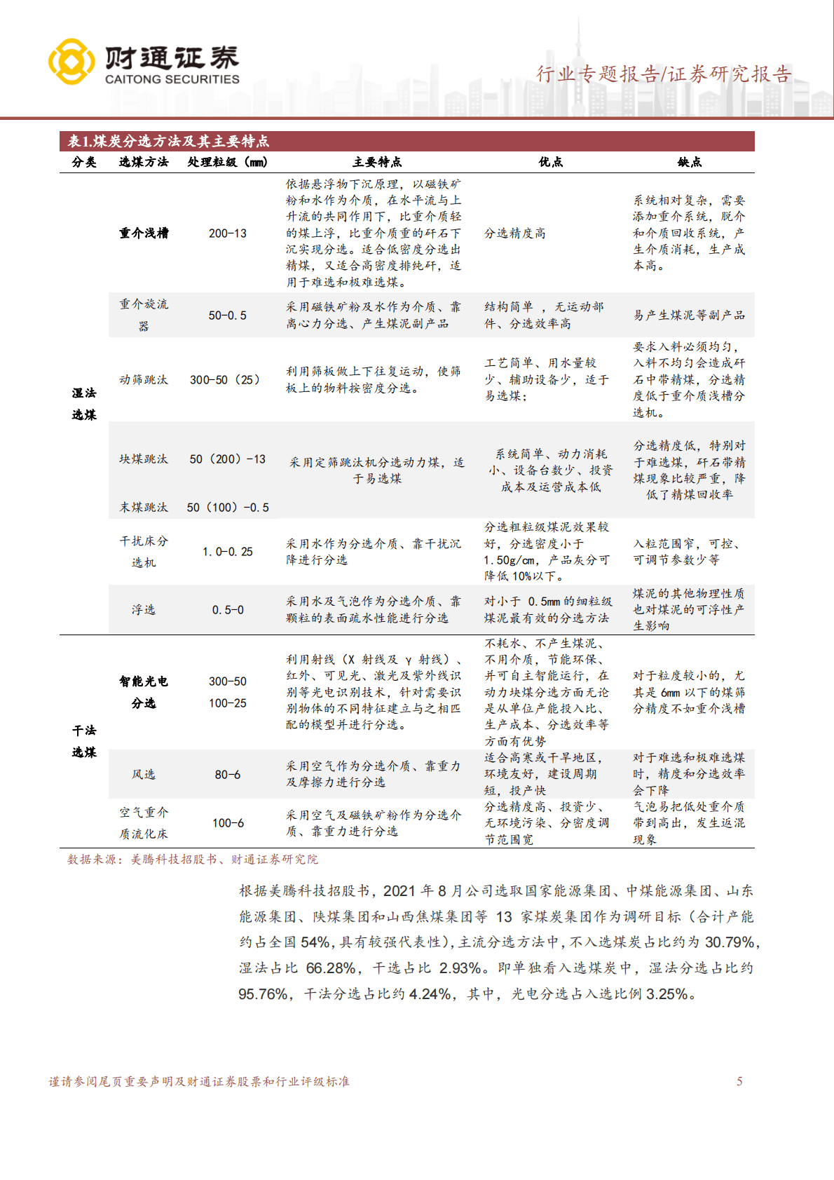 矿山机械专题系列报告（一）：干法选矿蓝海开启，关注设备投资机会 第5页