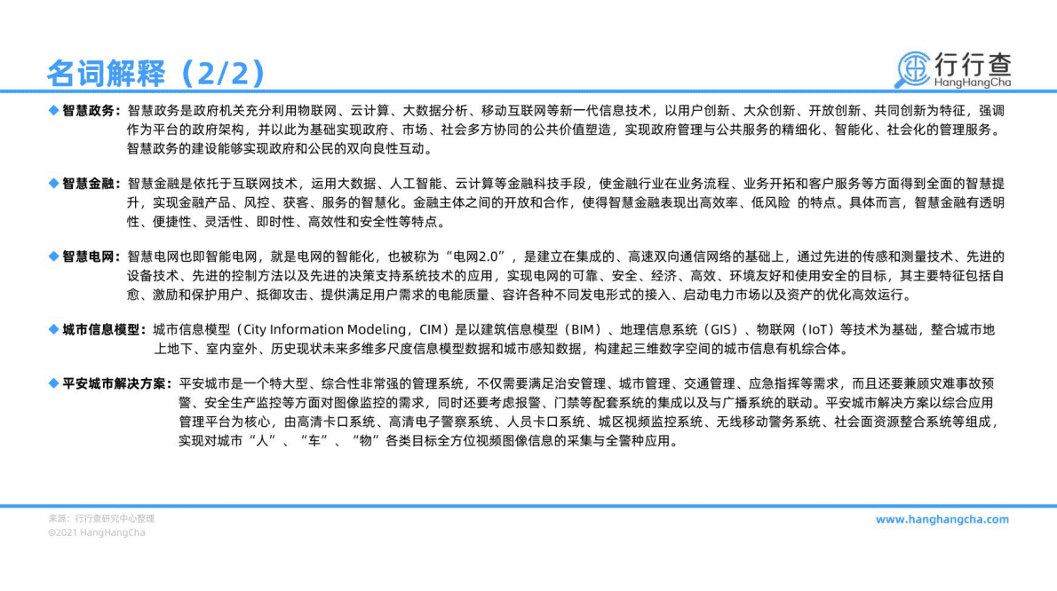 企查查：2021年中国智慧城市行业研究报告 第4页