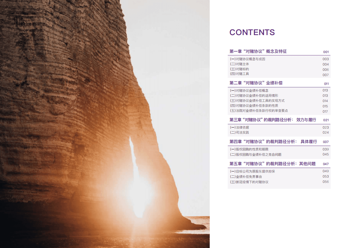 大成Dentons：“对赌协议”法律研究报告 第3页