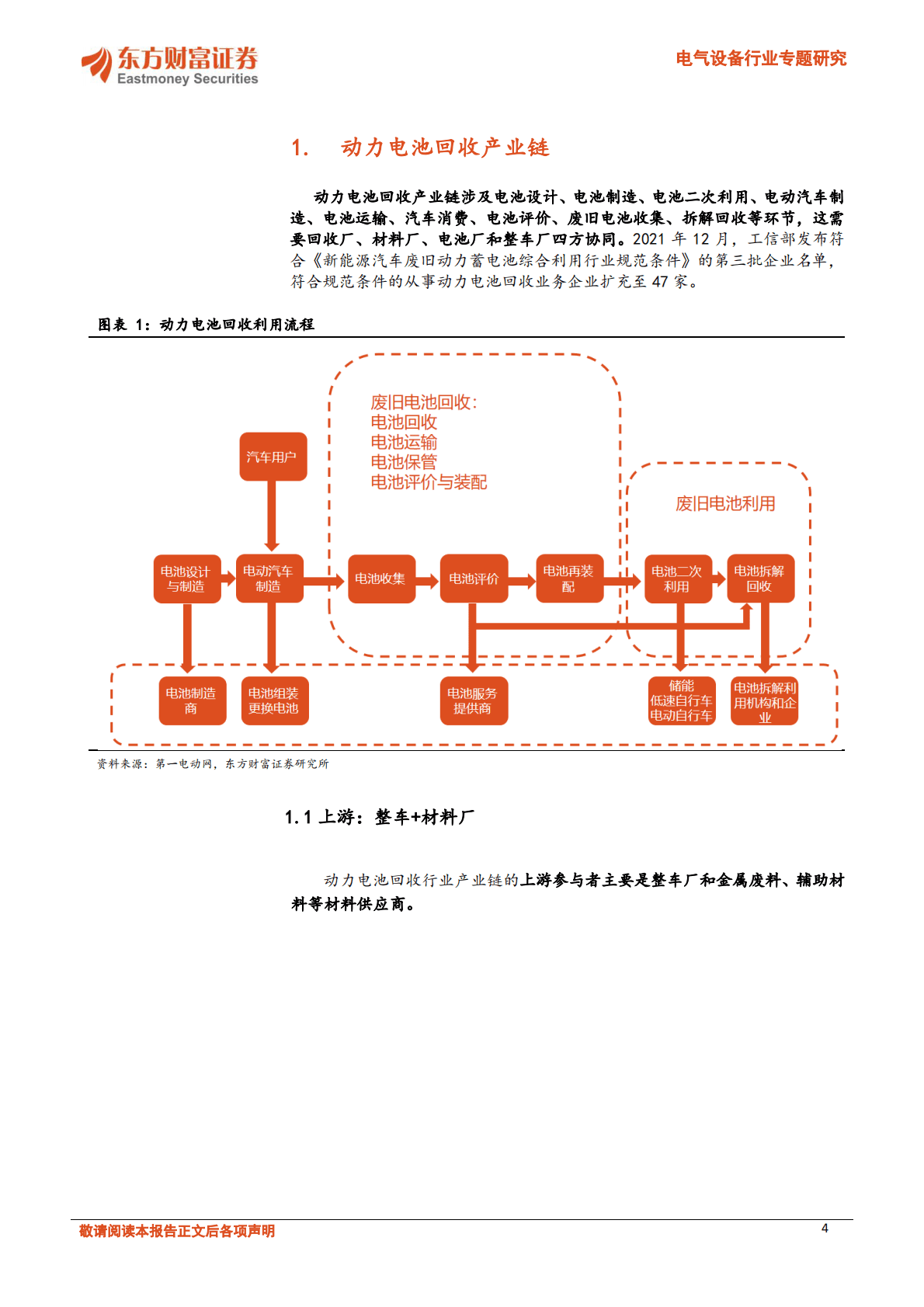 电气设备行业深度研究：锂资源系列三：循环一体化加速，锂电回收渐行渐近 第4页