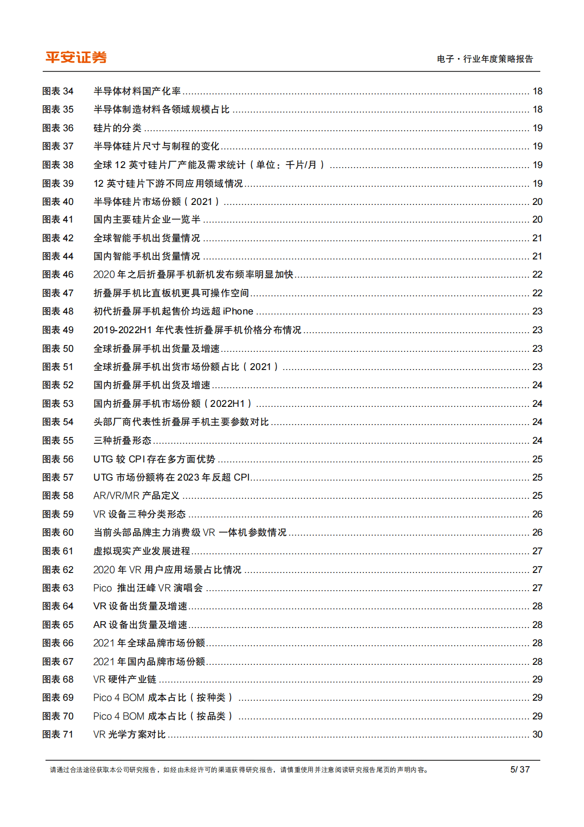 电子行业2023年度策略报告：国产化及产品创新并举 第5页