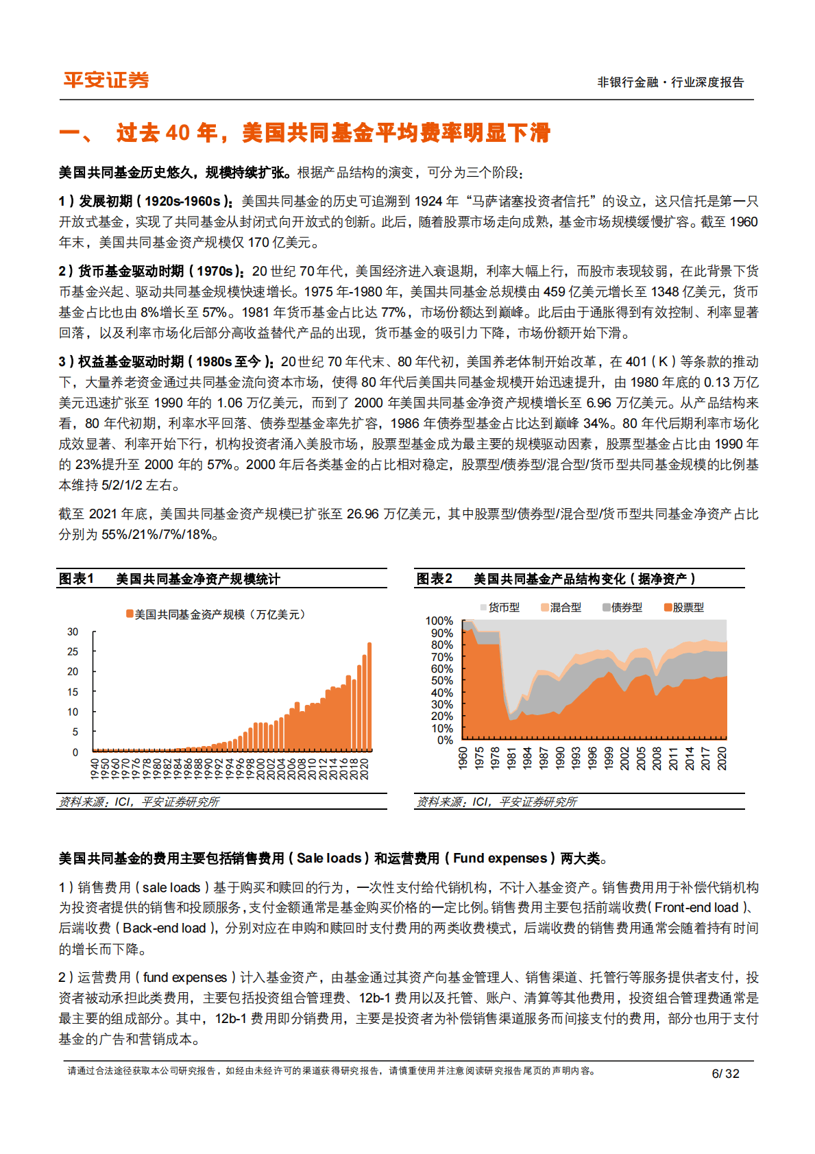 非银行金融行业深度报告：他山之石（二）：美国共同基金费率下行的历程与经验 第6页