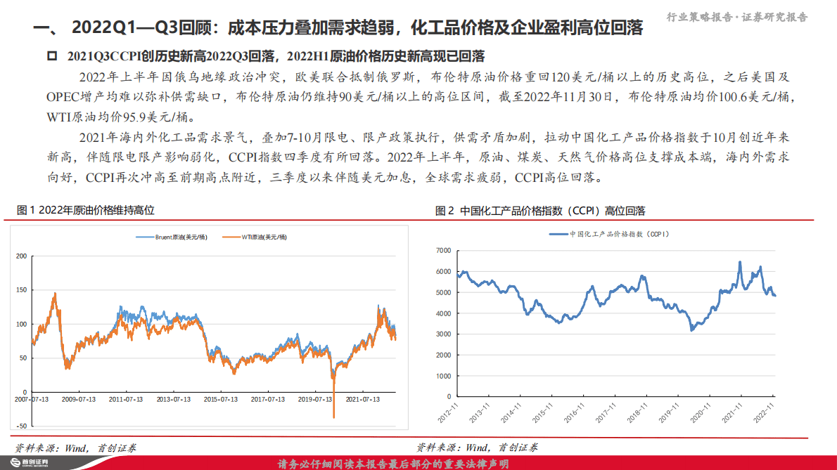 化工行业2023年策略报告：周期起伏中寻求确定性，关注龙头股、磷化工、氟化工三条主线 第4页