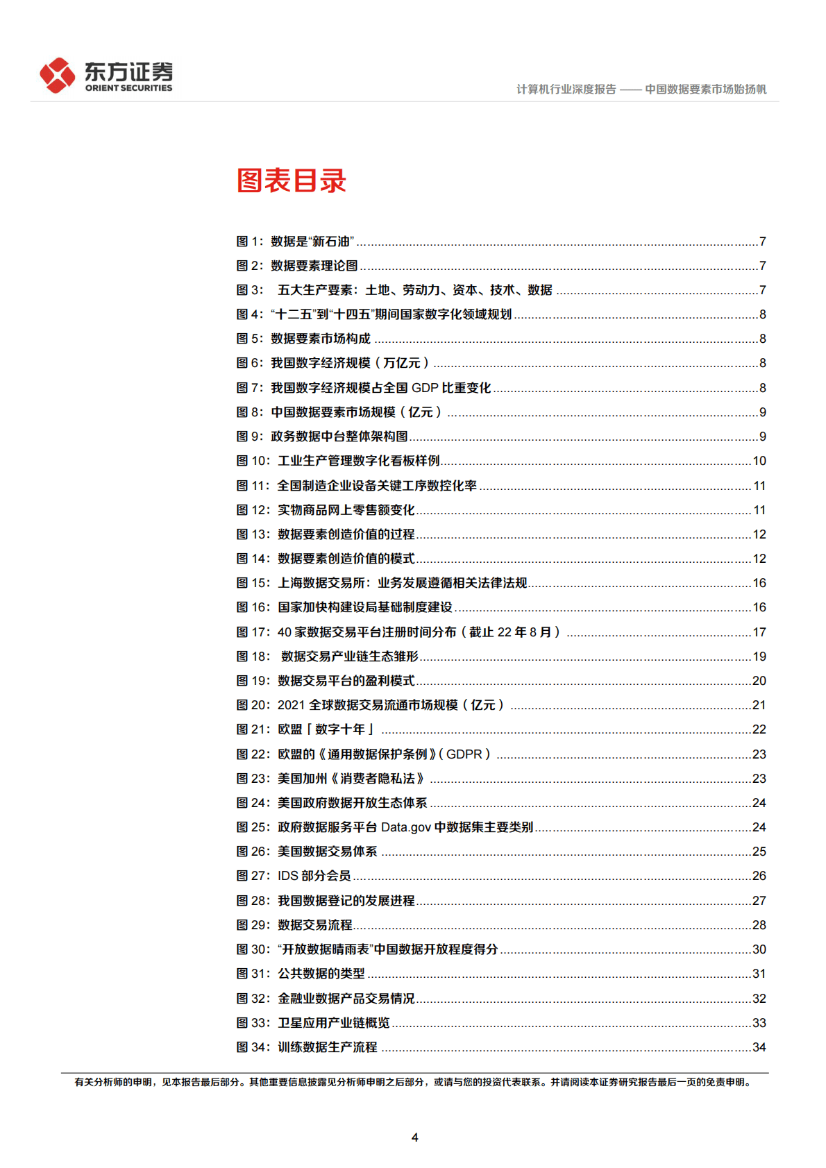 计算机行业数据要素系列报告之一：中国数据要素市场始扬帆 第4页