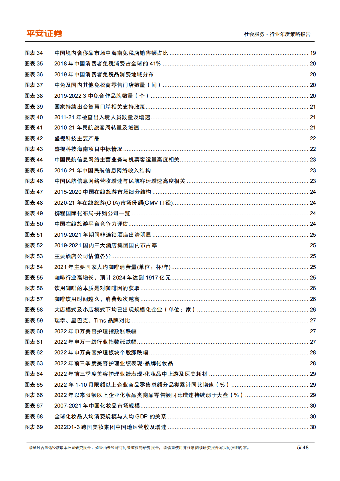 社会服务行业2023年度策略报告：坚定疫后复苏，积极寻找困境反转或边际改善个股 第5页