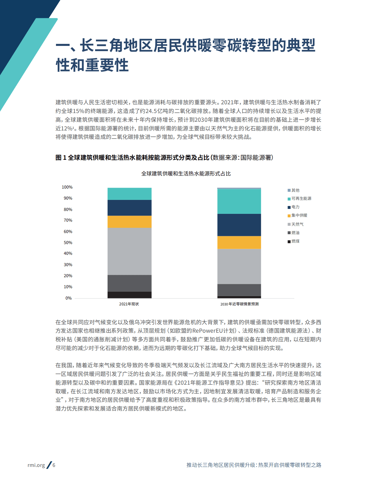 落基山研究所：推动长三角地区居民供暖升级：热泵开启供暖零碳转型之路 第6页