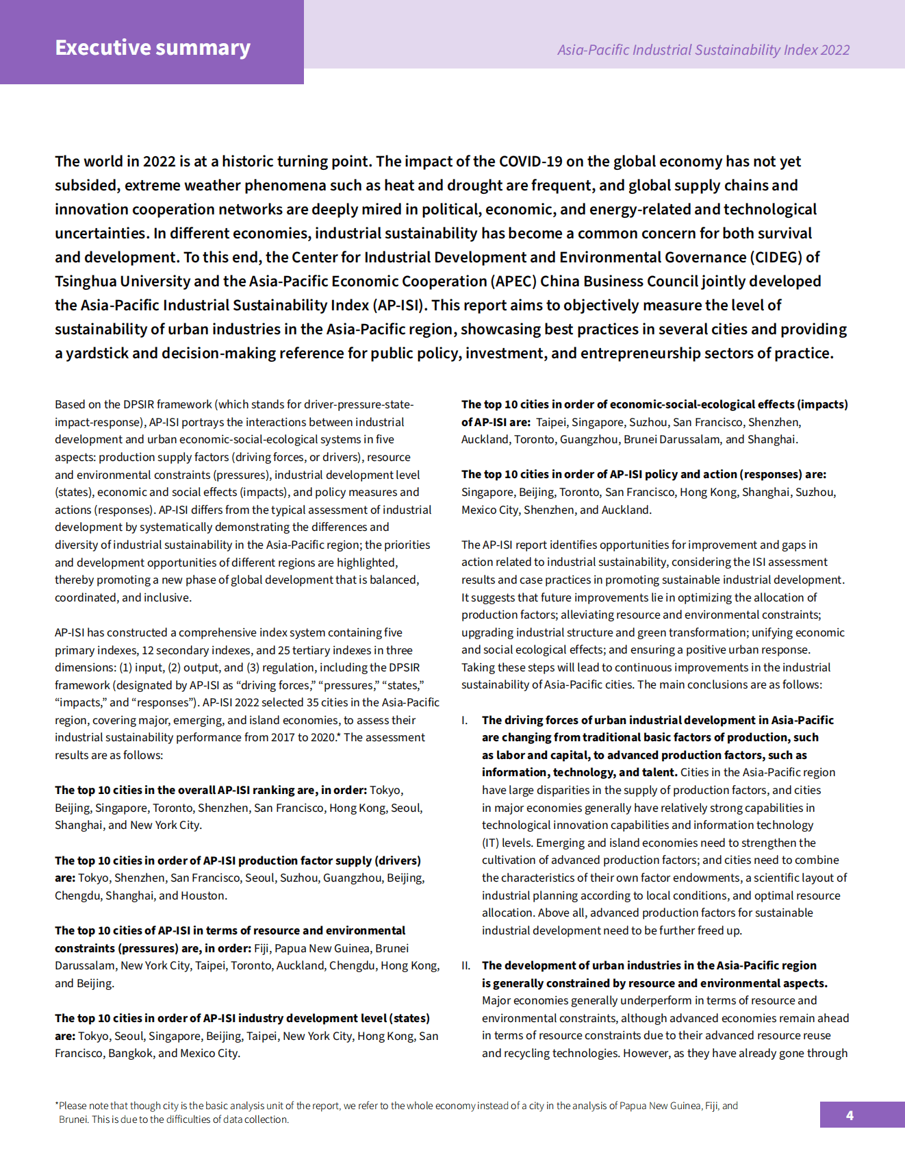 清华大学：2022亚太城市产业可持续性指数【英文版】 第5页