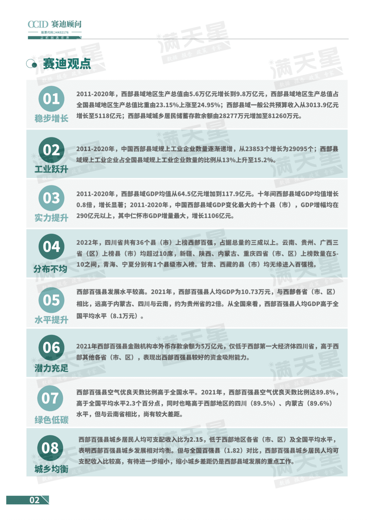 赛迪顾问：2022西部县域经济百强研究 第4页
