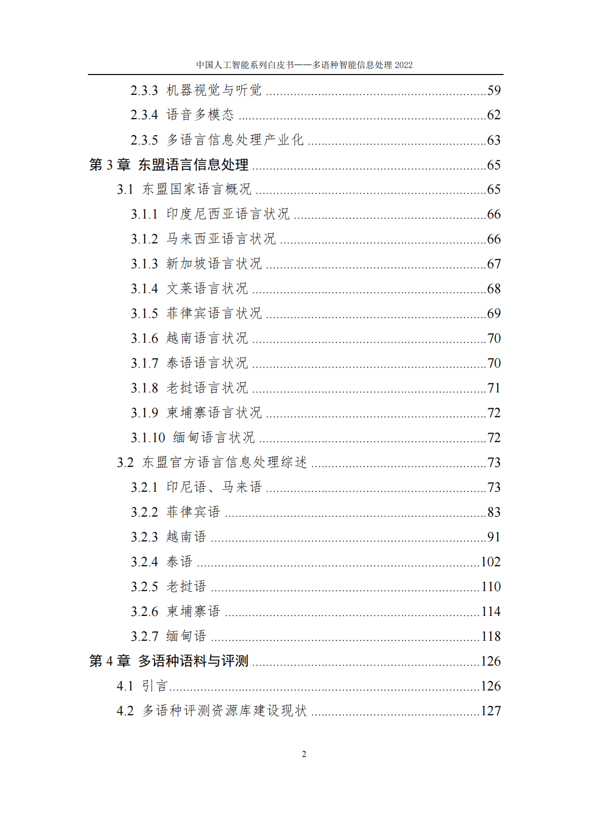 中国人工智能协会：2022中国人工智能系列白皮书&mdash;&mdash;多语种智能信息处理 第5页