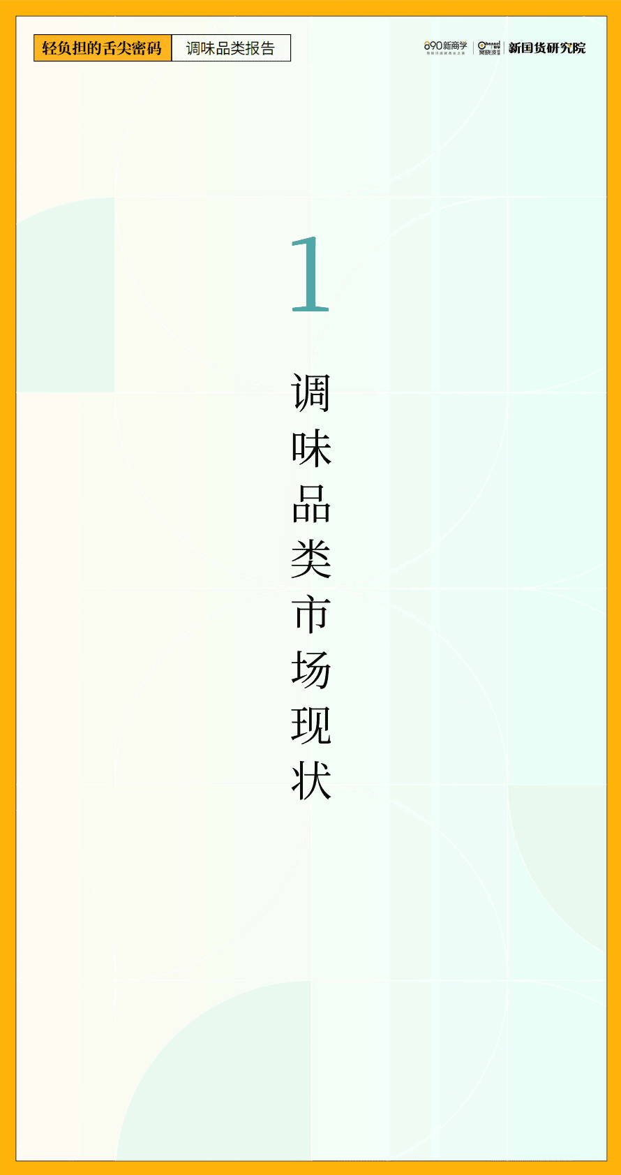 890新国货研究院：轻负担的舌尖密码&mdash;&mdash;新国货品类报告：调味品 第5页