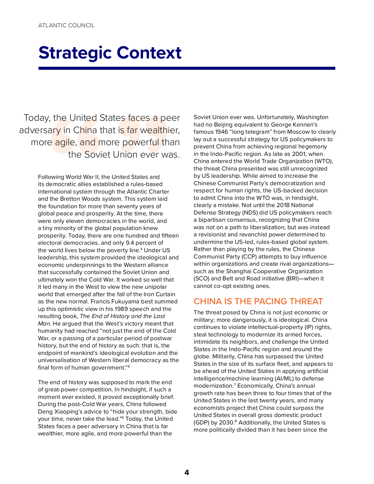 大西洋理事会：台湾：在印太遏制中国的关键【英文版】 第6页