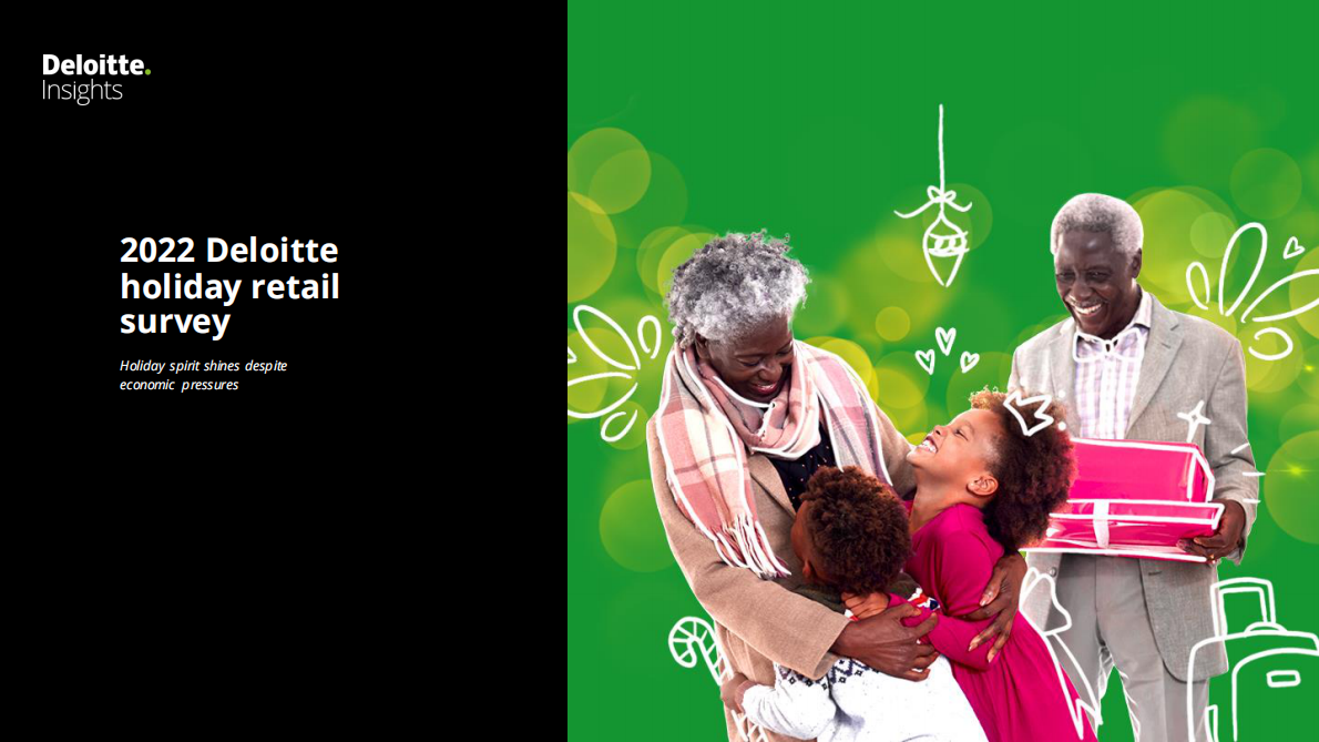 德勤：2022年假日零售调查报告【英文版】 第1页