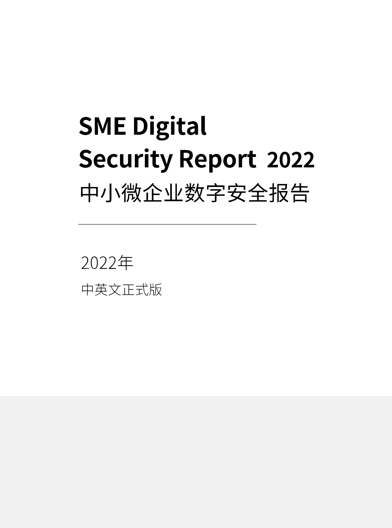 360天枢智库：2022中小微企业数字安全报告（中英文正式版） 第2页