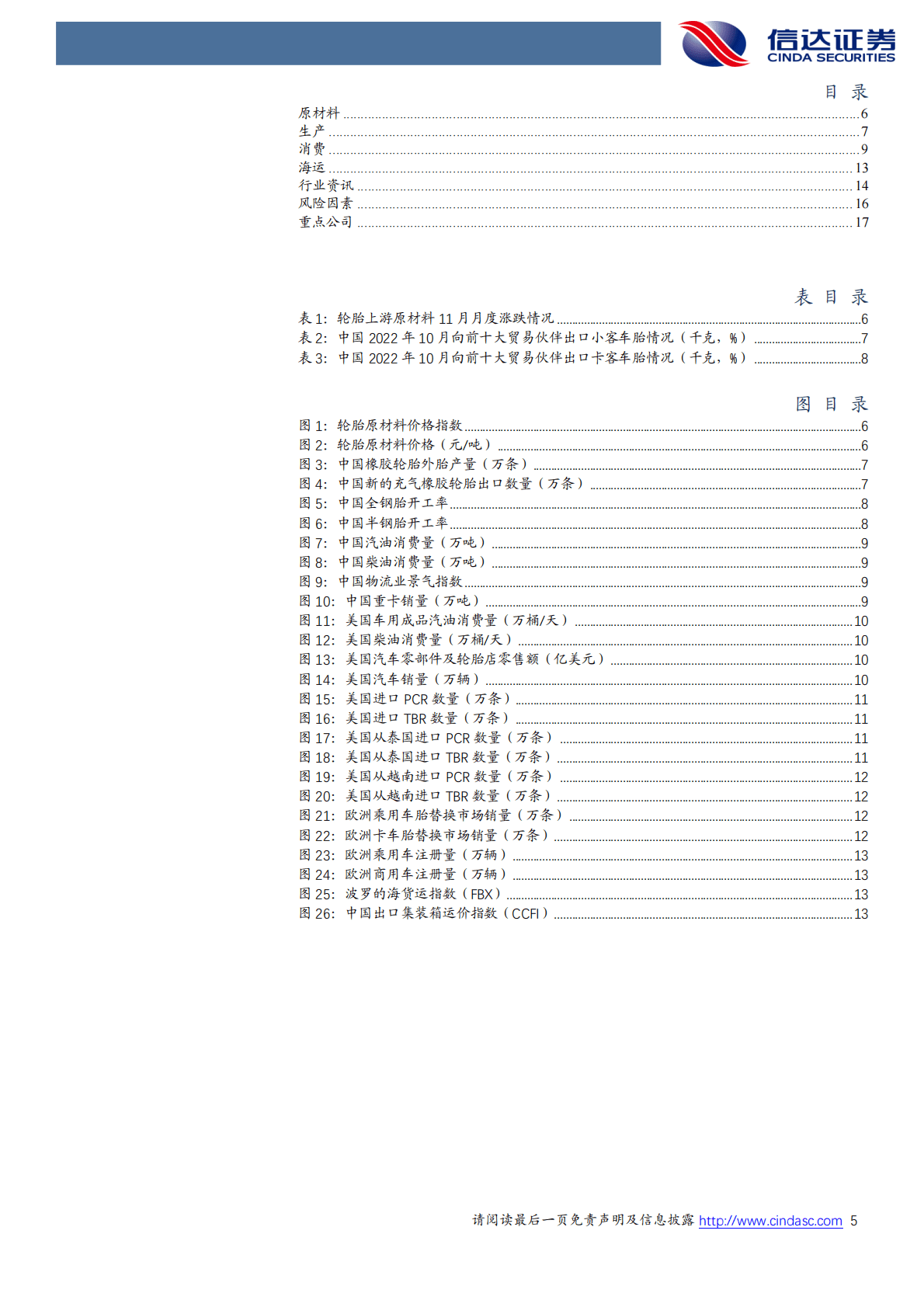 轮胎行业专题报告（11月）：美国年度需求稳定，国内防疫新策落地 第5页