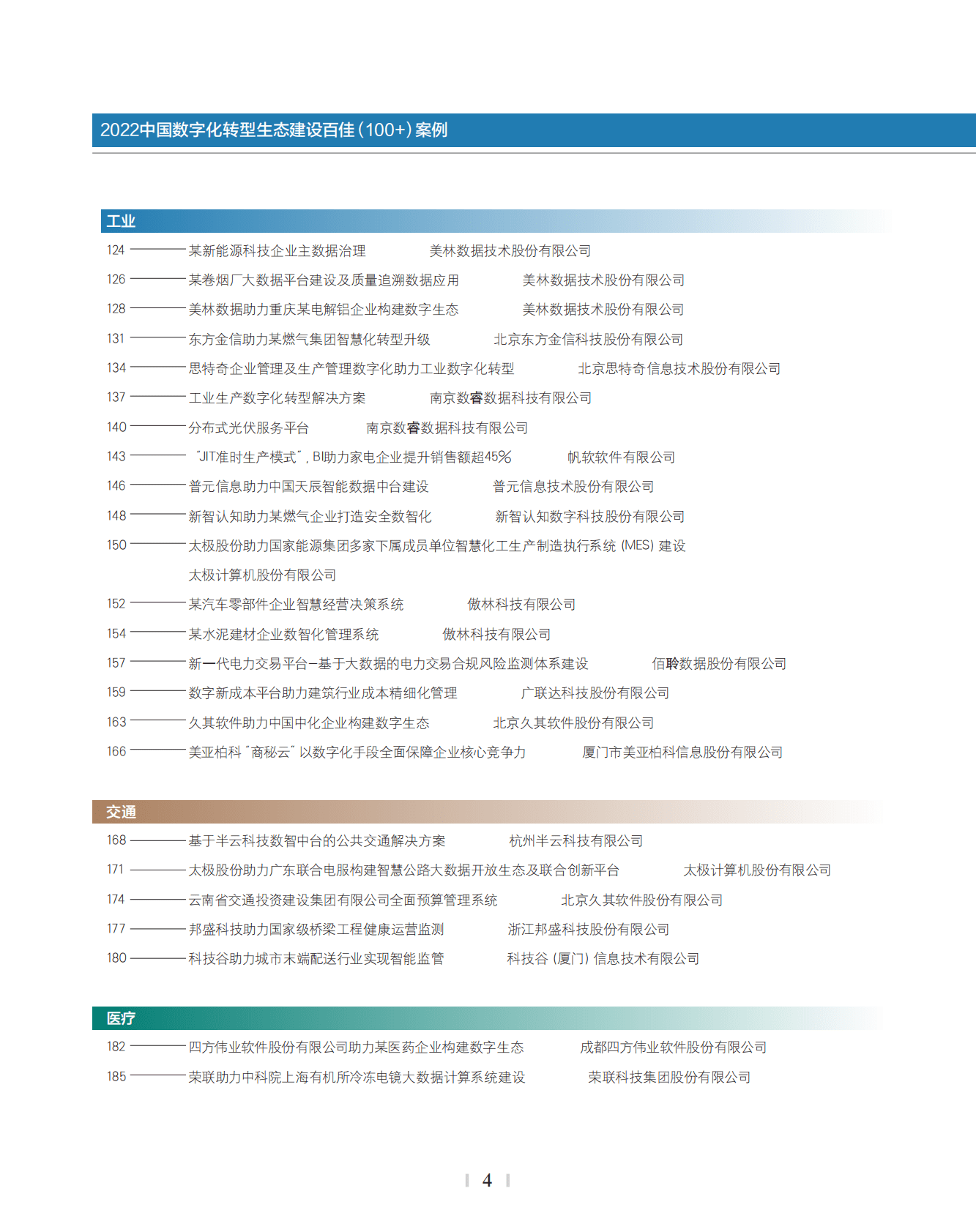 大数据产业生态联盟：2022中国数字化转型生态建设百佳案例 第5页