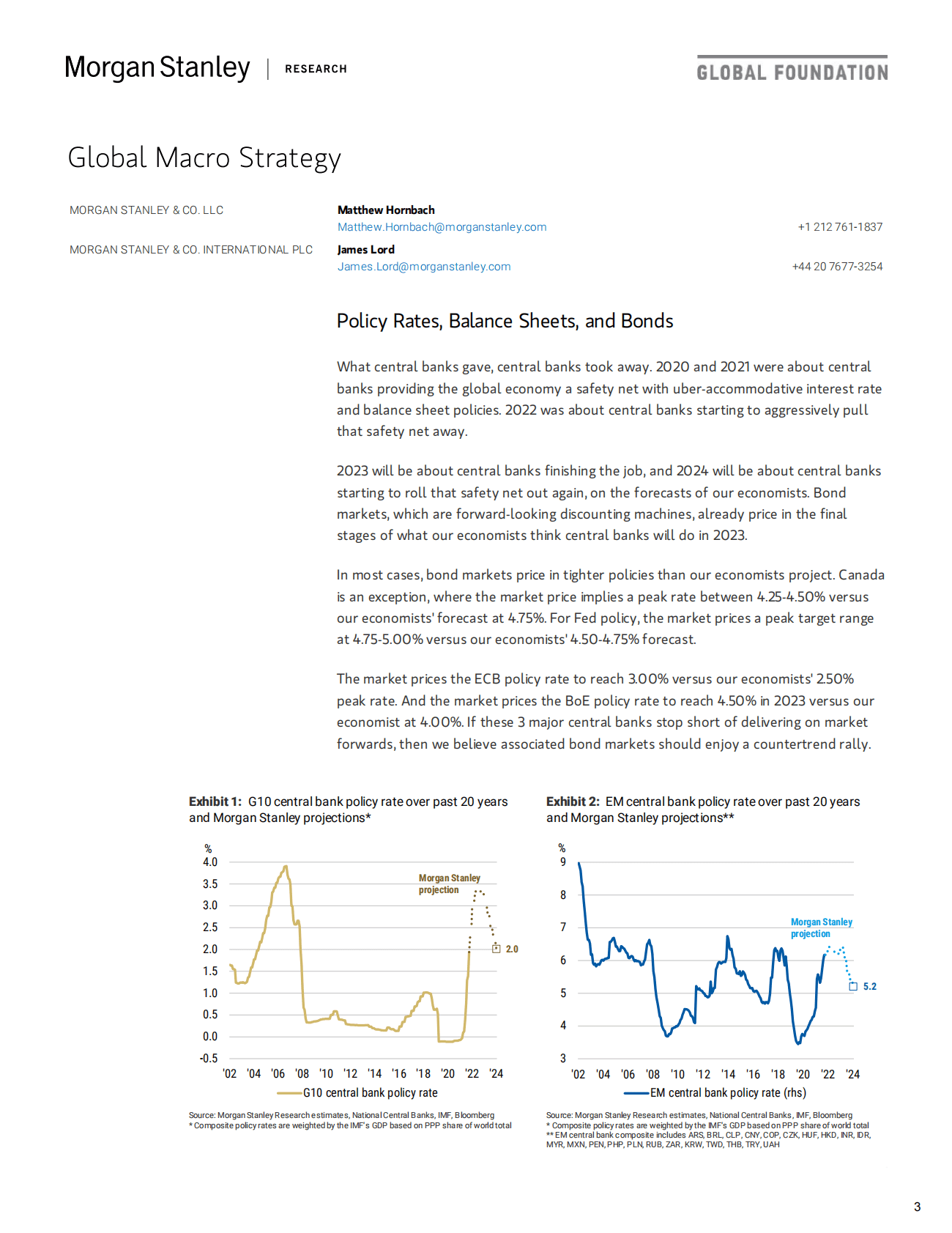 摩根士丹利：2023年全球宏观经济展望报告【英文版】 第3页