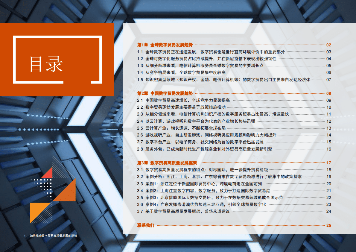 普华永道：加快推动数字贸易高质量发展的建议 第2页