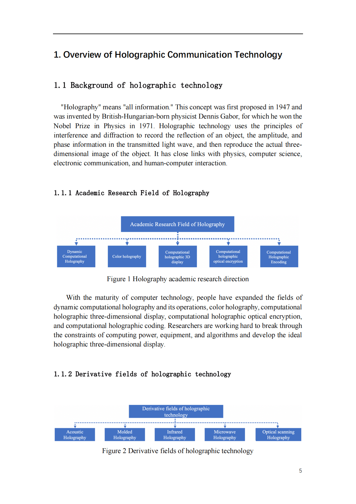 中国移动研究院：Development Trend of 6G Holographic Communication Service(2022) 第5页