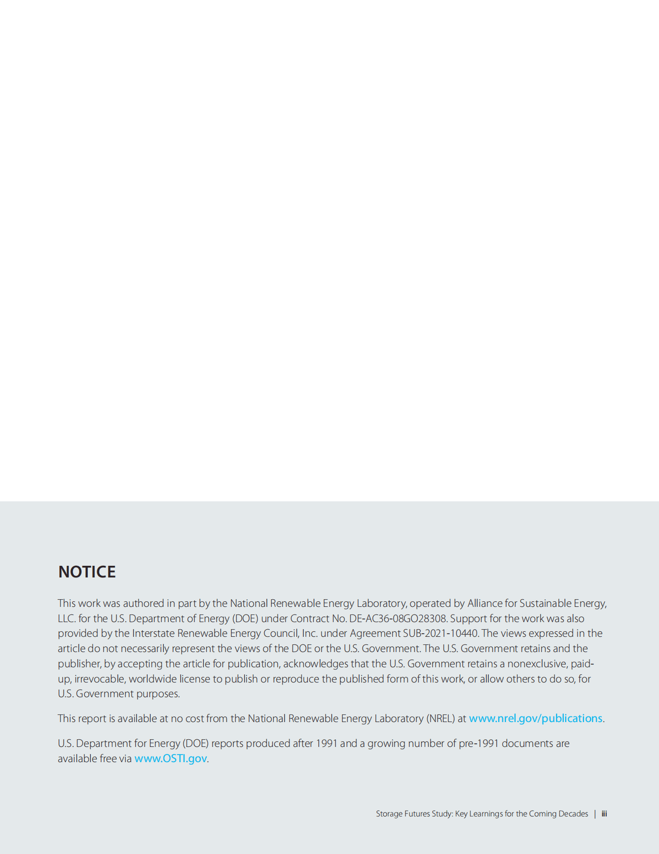 NREL：储能未来研究——未来几十年的主要学识【英文版】 第3页