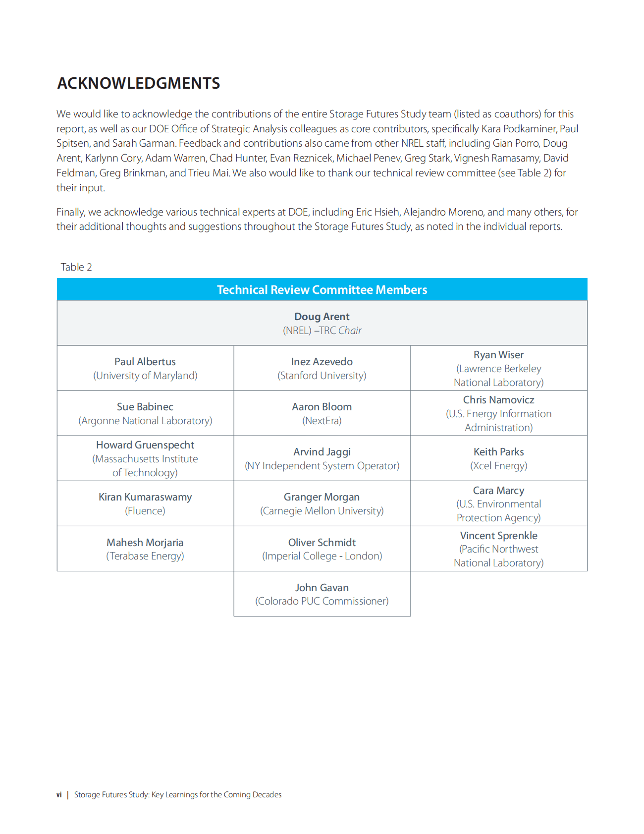 NREL：储能未来研究——未来几十年的主要学识【英文版】 第6页