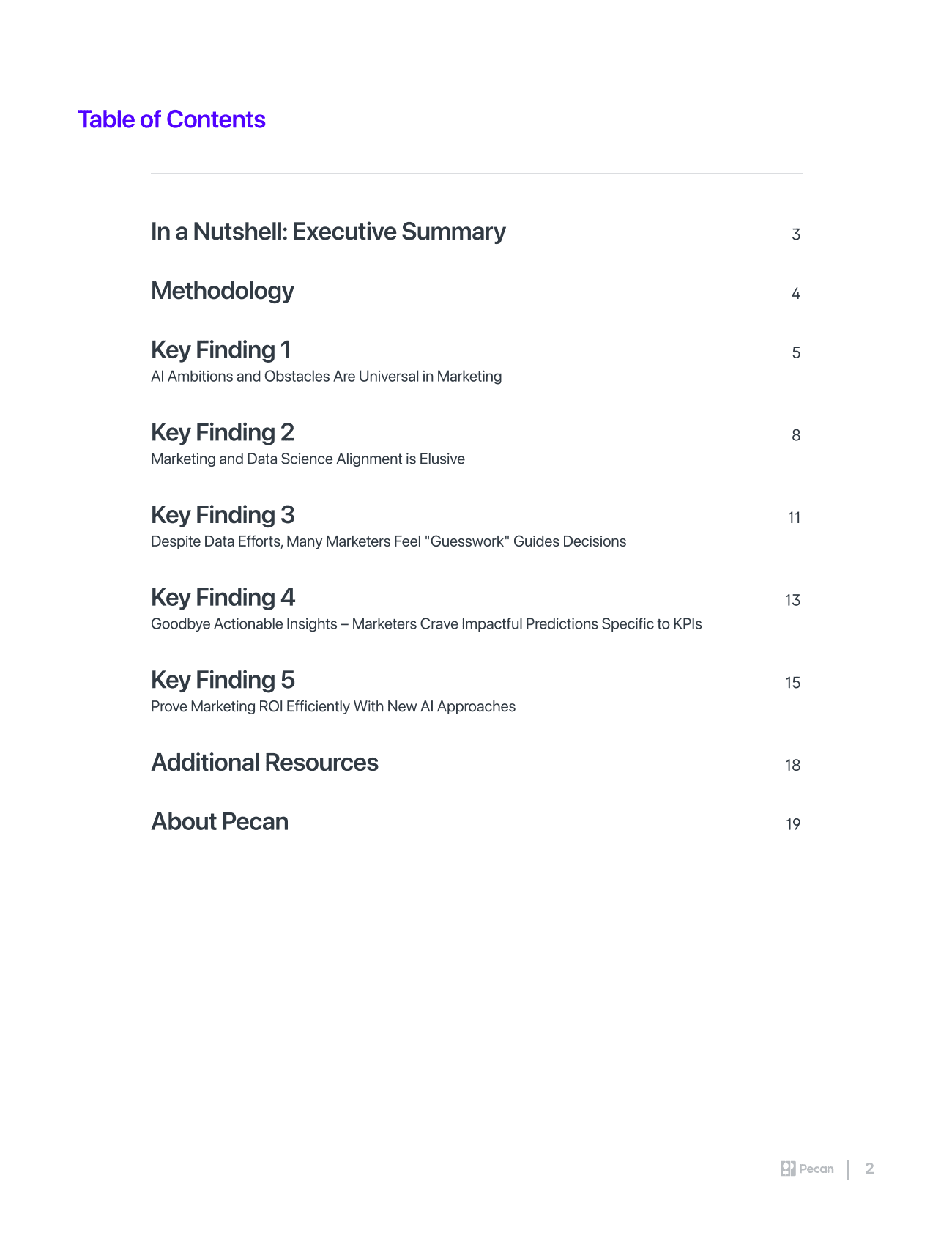 Pecan：2022年市场营销中的预测分析报告【英文版】 第2页