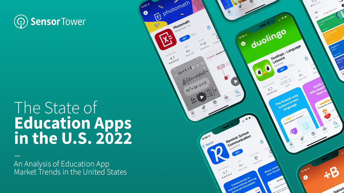 Sensor Tower：2022年美国教育应用报告【英文版】 第1页