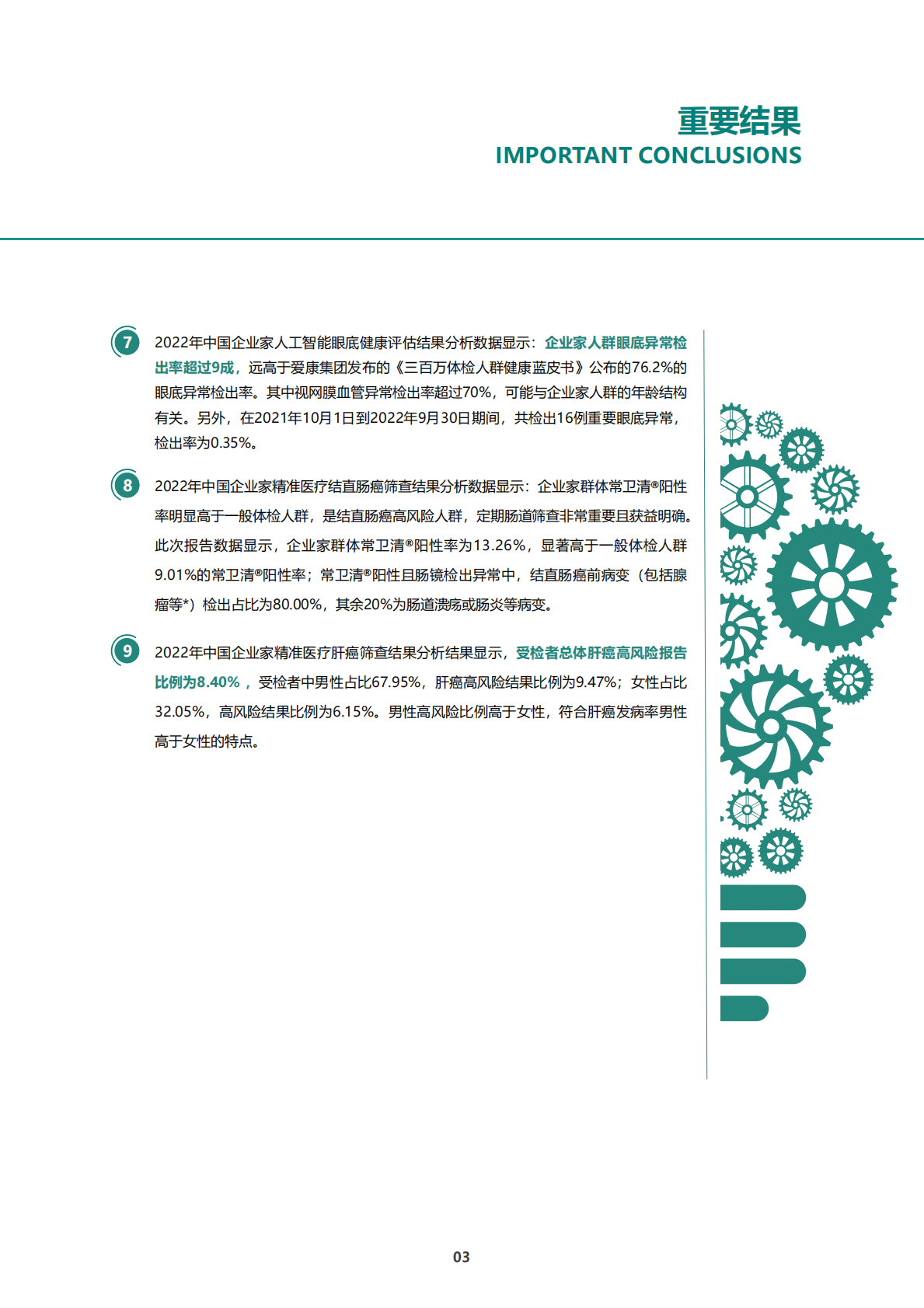 爱康国宾：2022年中国企业家健康绿皮书 第6页