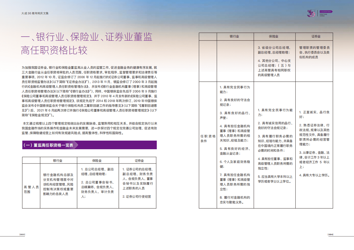 大成Dentons：金融合规政策解读 第5页