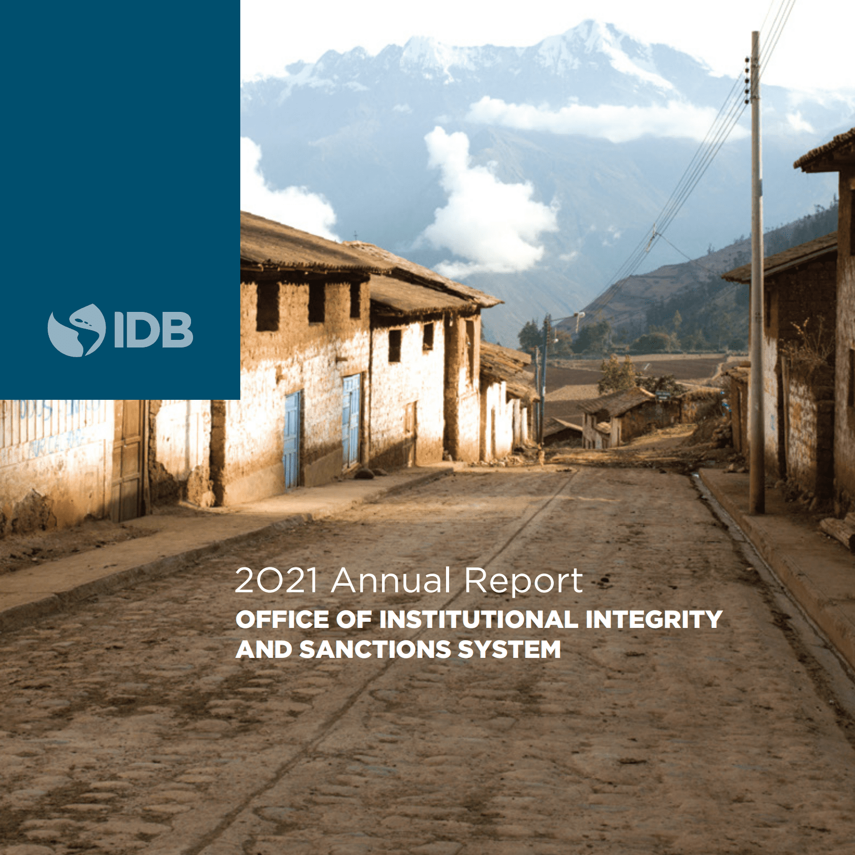 泛美开发银行：2021年机构诚信和制裁系统年度报告【英文版】 第1页