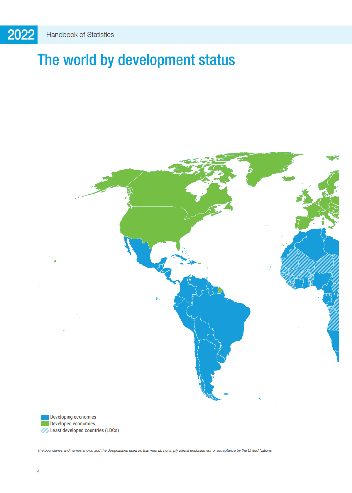 联合国贸发会议：2022年统计手册——2022年全球经济、贸易和发展趋势【英文版】 第4页