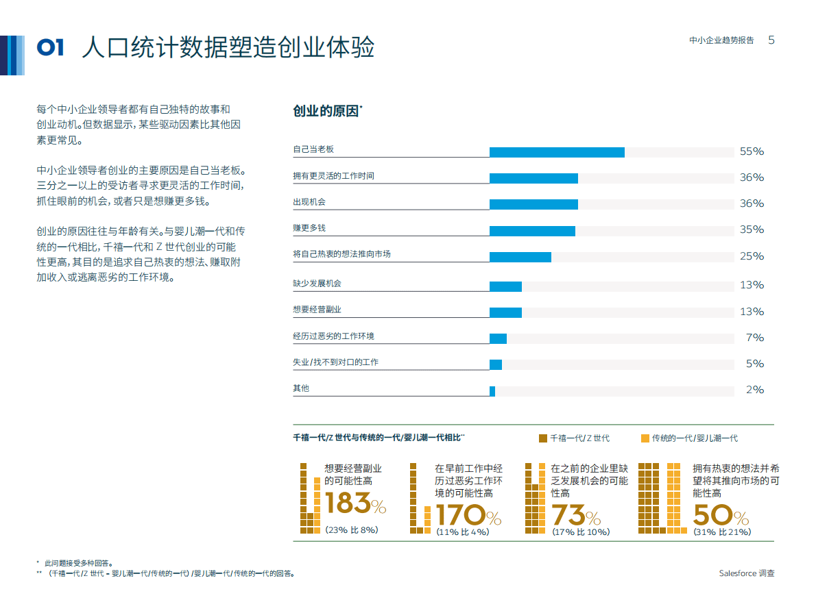 中小企业趋势报告-全球2000多为企业主和领导的深刻见解（第三版） 第5页