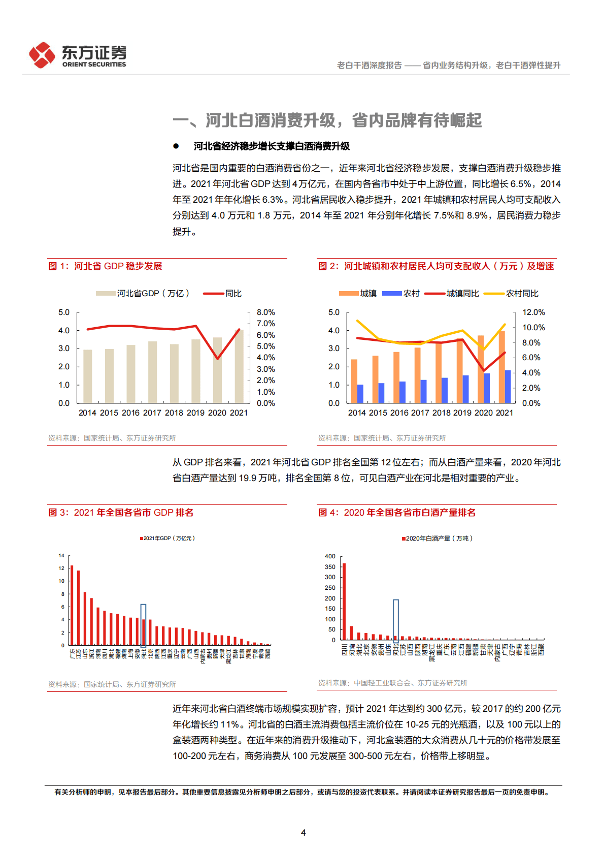 老白干酒-省内业务结构升级，老白干酒弹性提升 第4页