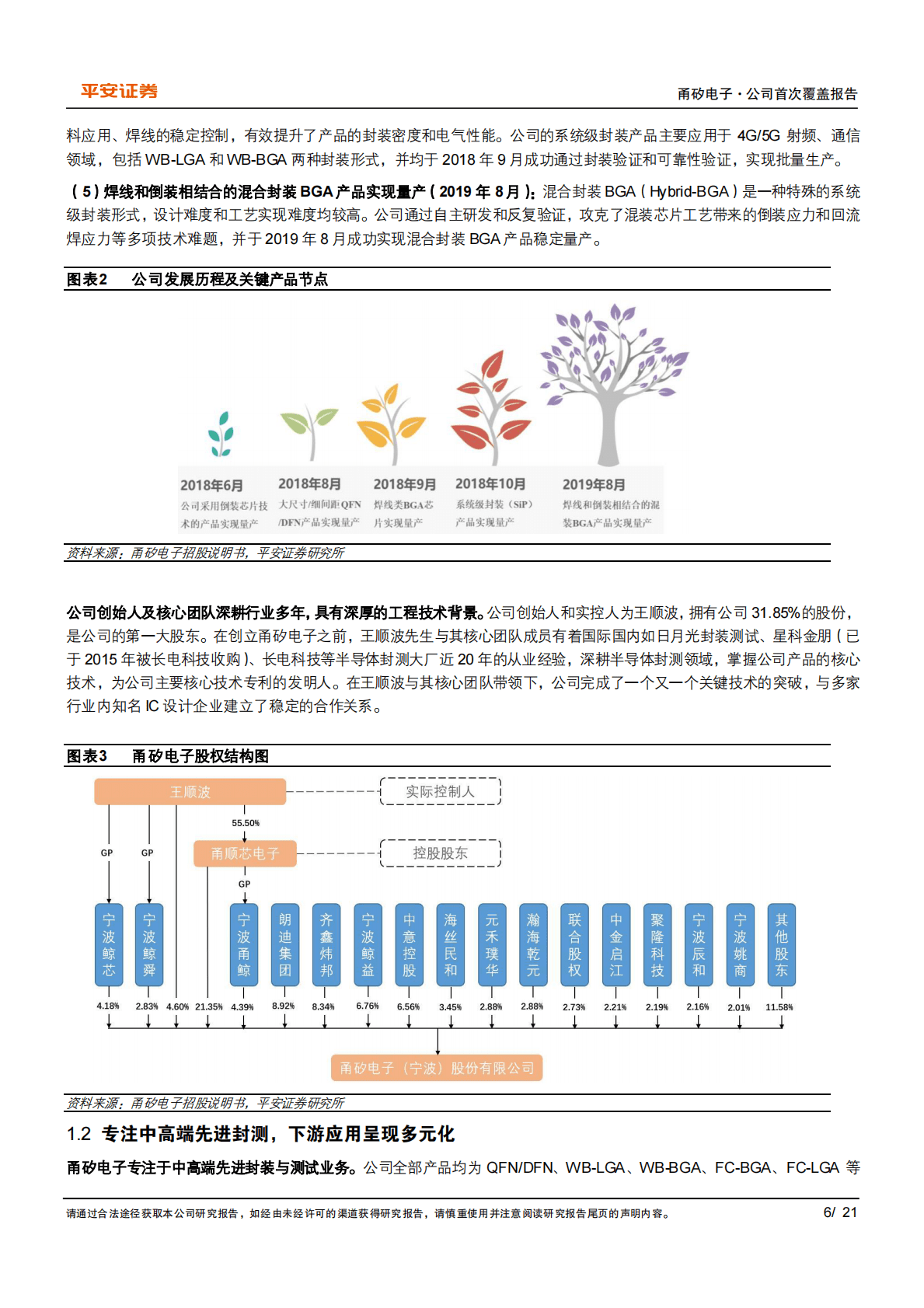 甬矽电子-新锐独立封测企业，Chiplet技术正发力 第6页
