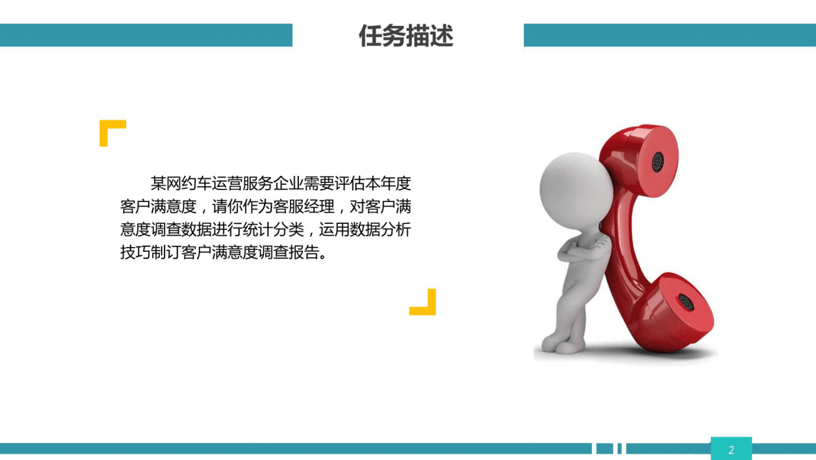 网约车运营管理 4-4 客户满意度数据分析 第3页