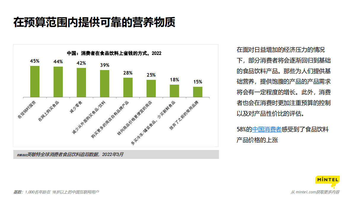 英敏特：2023全球食品与饮料趋势：中国篇 第5页
