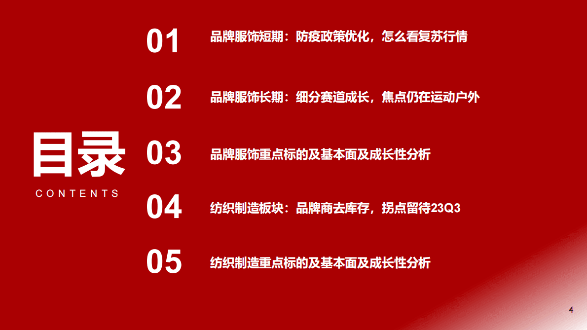 2023年纺织服装年度策略：料峭也争春 第4页