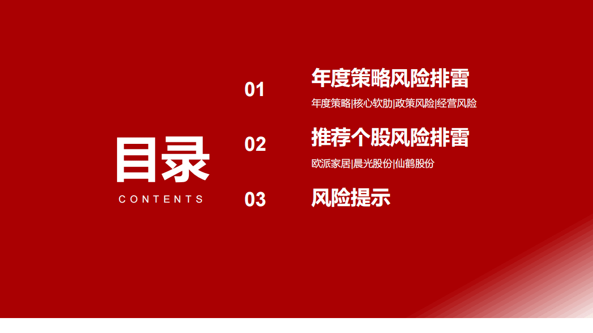 2023年轻工制造行业风险排雷手册 第3页
