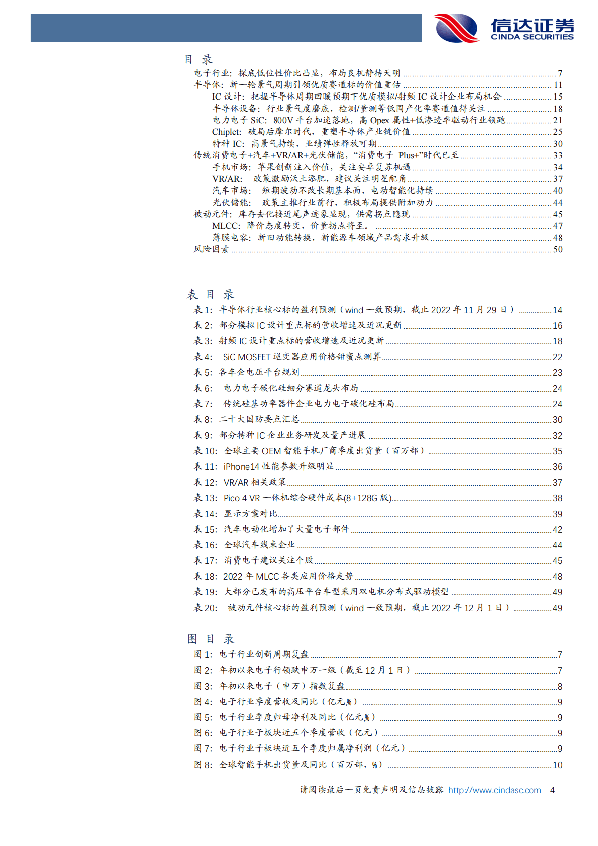 电子行业年度策略：关注结构性投资机遇，低位布局更具性价比 第4页