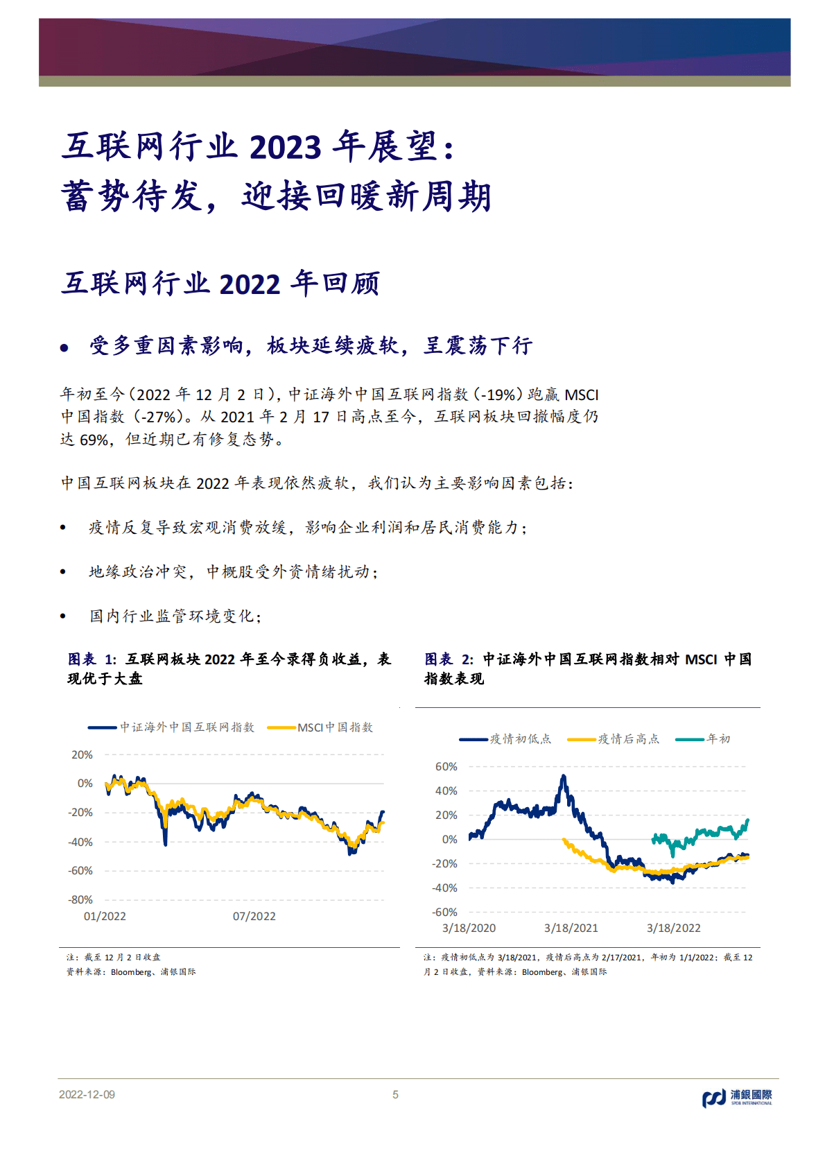 互联网行业2023年展望：蓄势待发，迎接回暖新周期 第5页