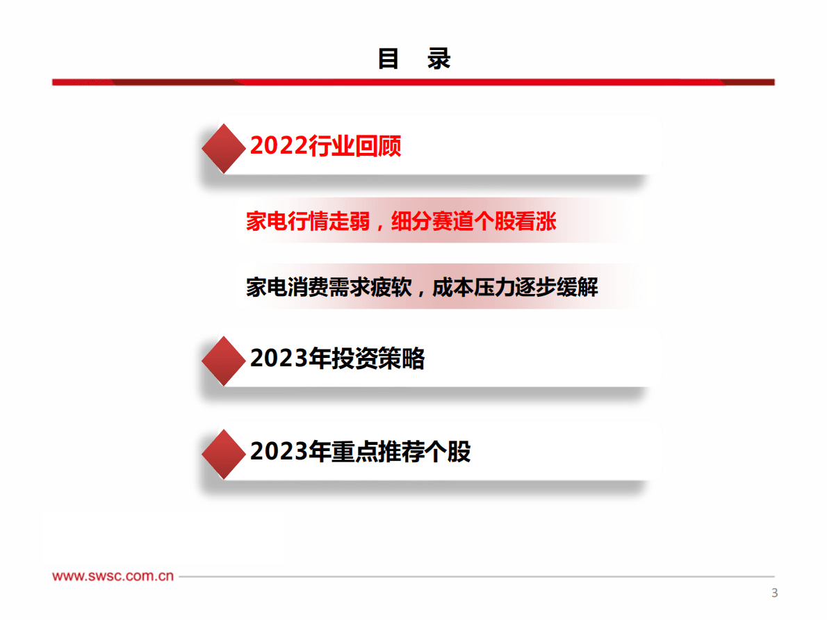 家电行业2023年投资策略：否极泰来，终见曙光 第4页