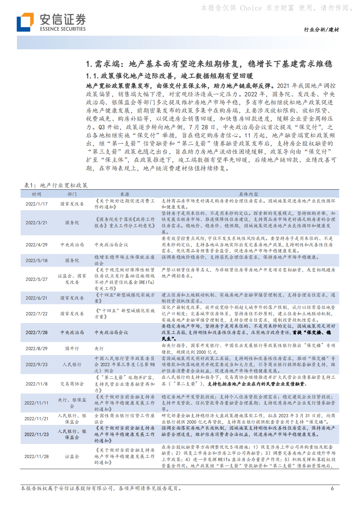 建材：围绕地产行业边际改善，重点关注消费建材龙头 第6页