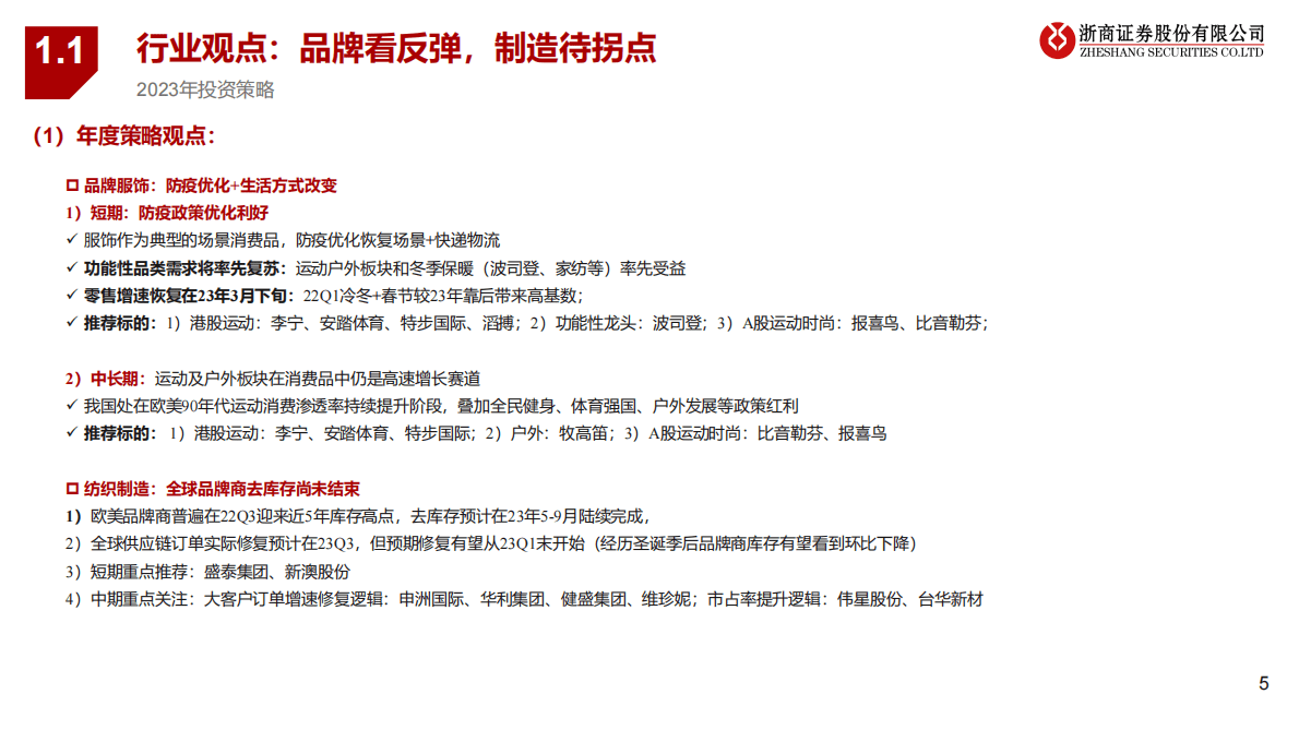 年度策略报告姊妹篇：2023年纺织服装行业风险排雷手册 第5页