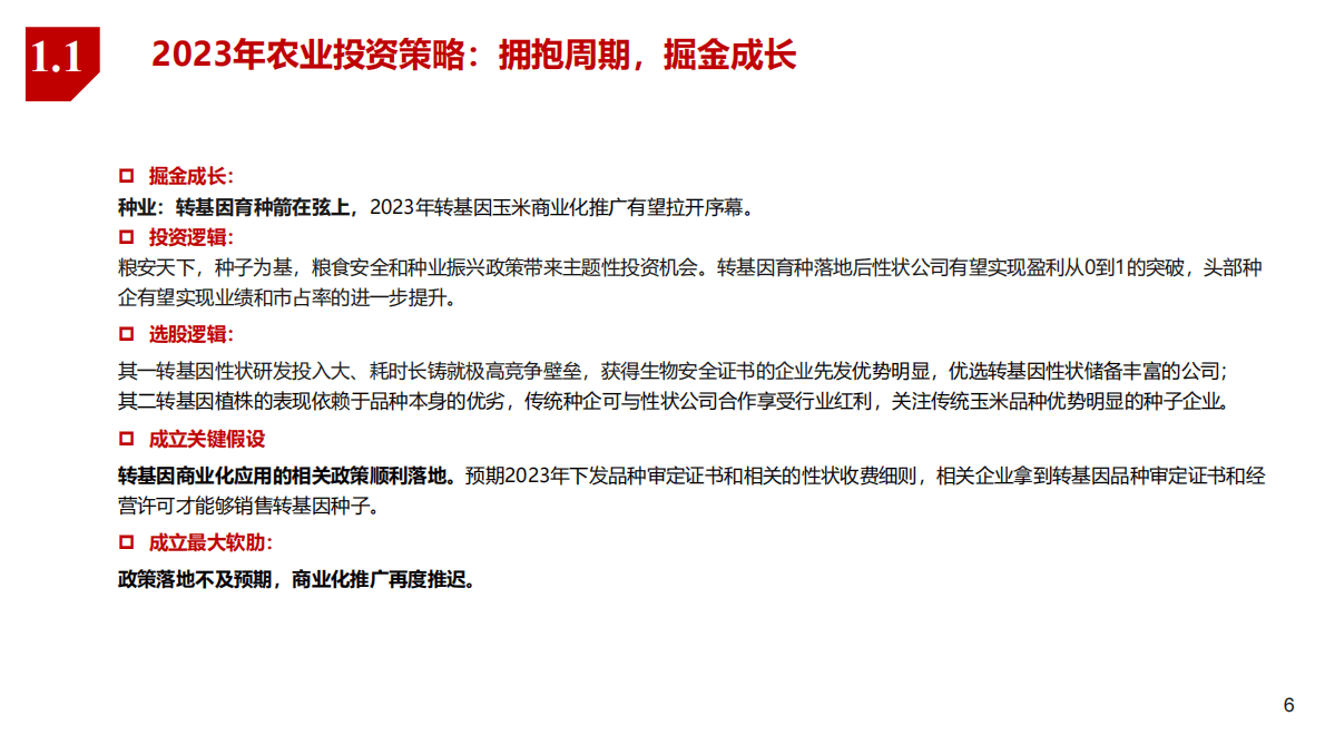 年度策略报告姊妹篇：2023年农业风险排雷手册 第6页