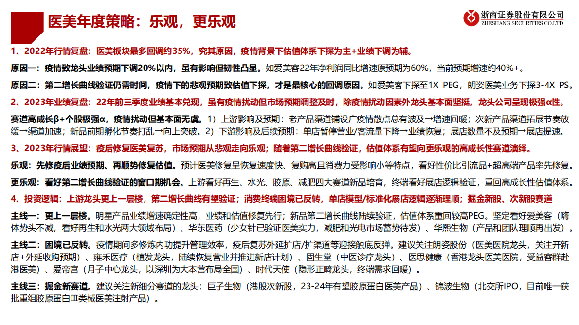 年度策略报告姊妹篇：2023年医美化妆品行业风险排雷手册 第5页