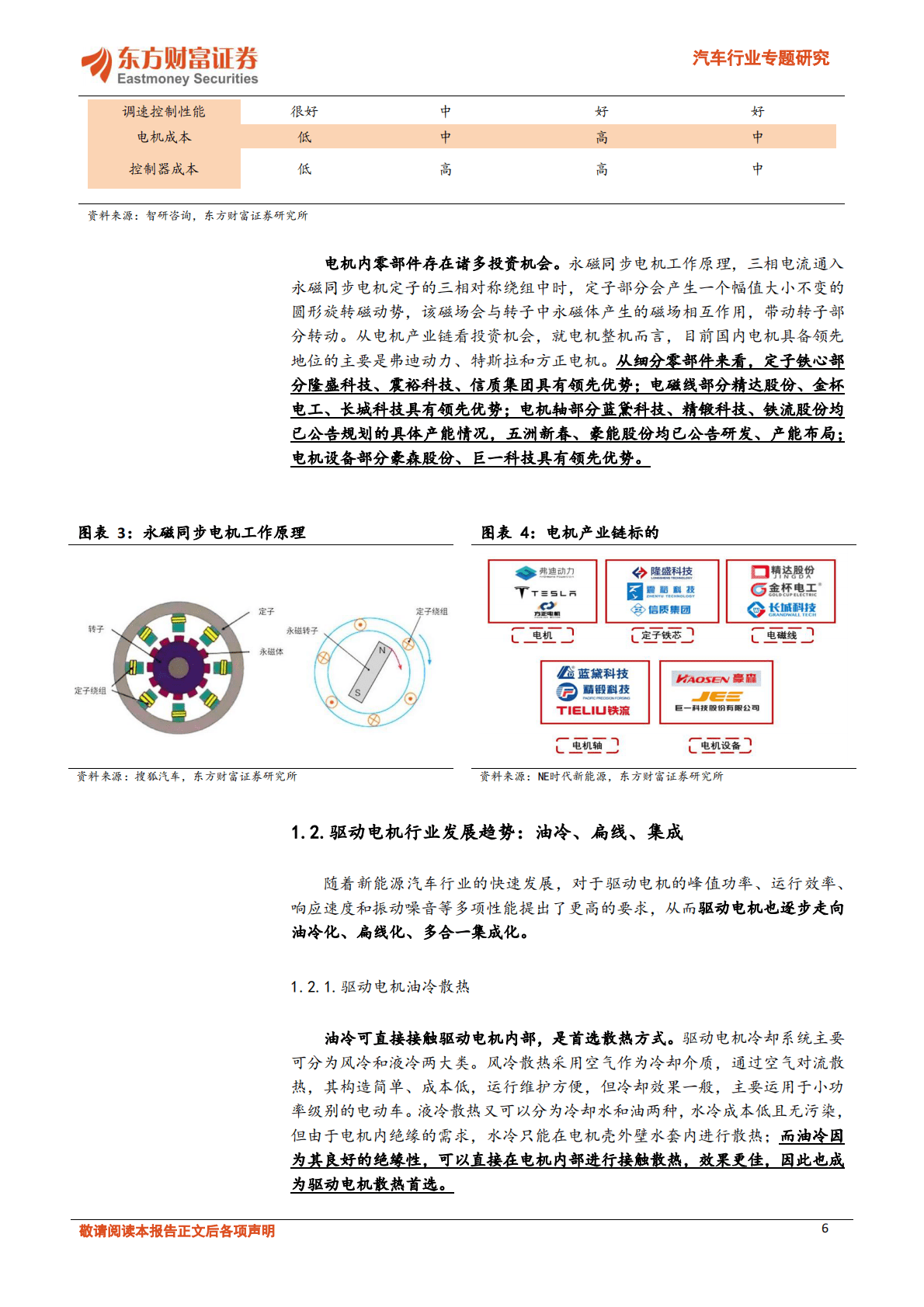 汽车行业专题研究：纯电与混动双轮驱动，电机产业链大有可为 第6页