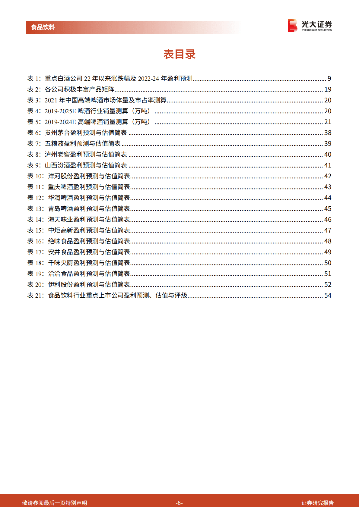 食品饮料行业2023年投资策略：聚焦龙头，期待复苏 第6页