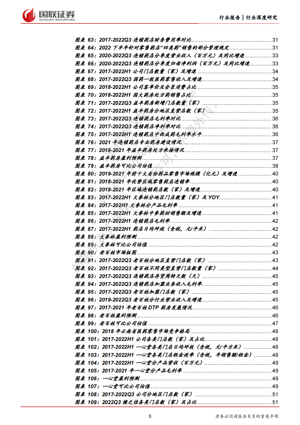 医药商业行业深度研究：外延内生共驱连锁药店疫后快速复苏 第5页