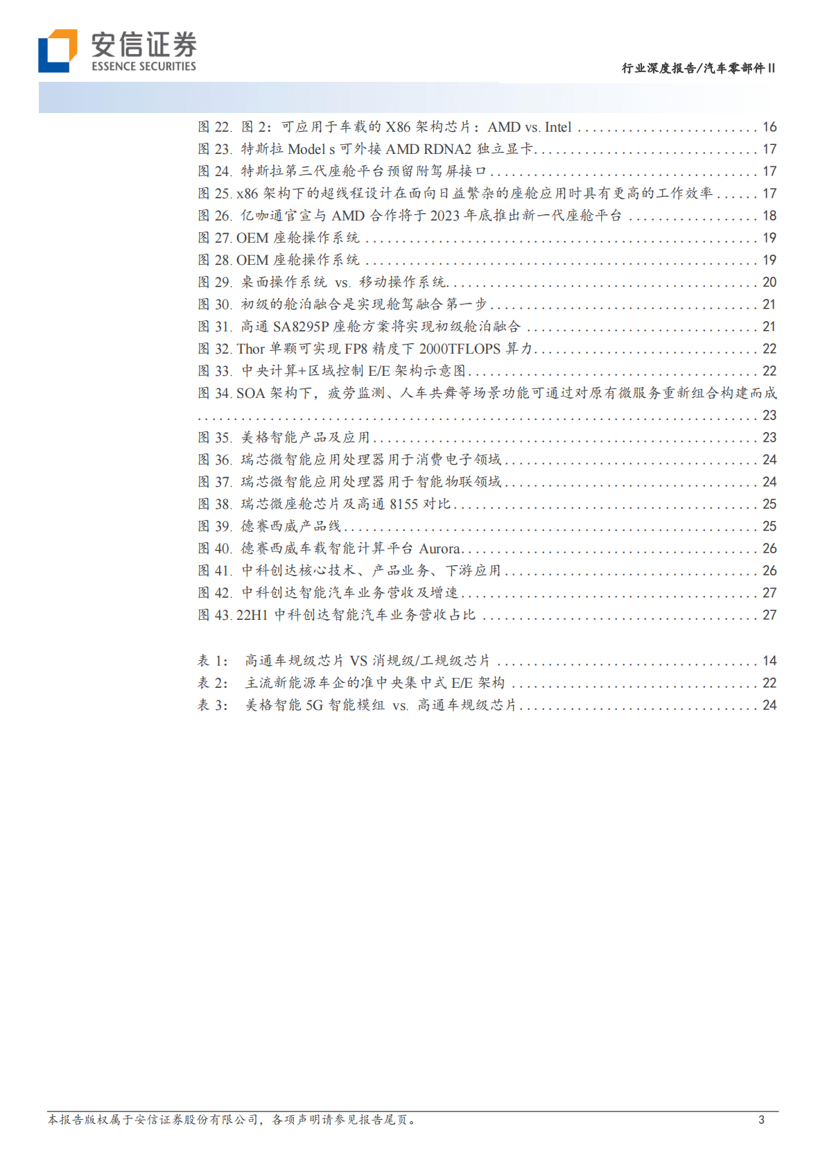 智能汽车2023年度策略（Ⅰ）：座舱迈入2.0时代，车机域控格局或将再重塑 第3页